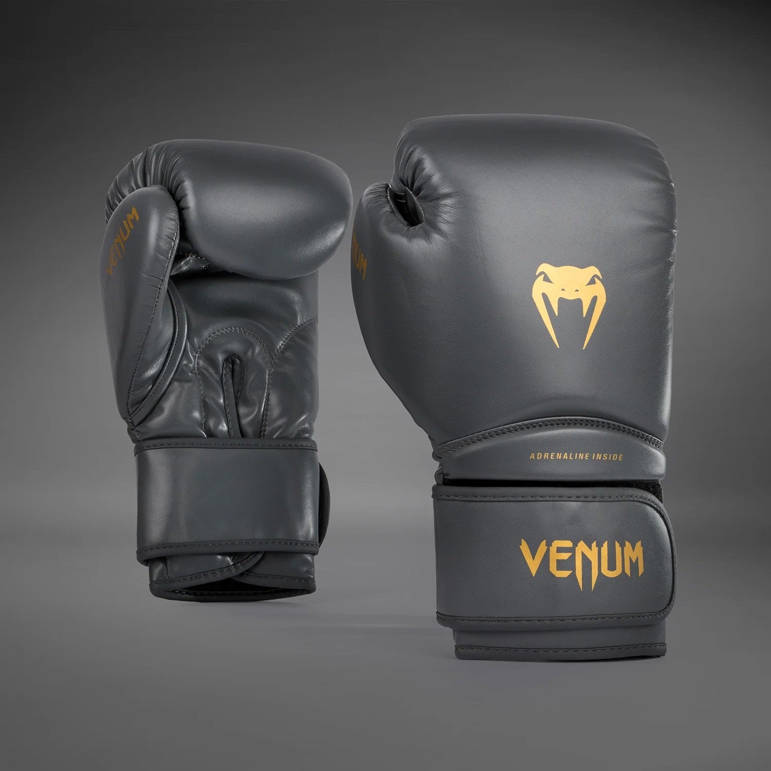 Contender 1.5 Kids Boxing Gloves - Grey/Gold